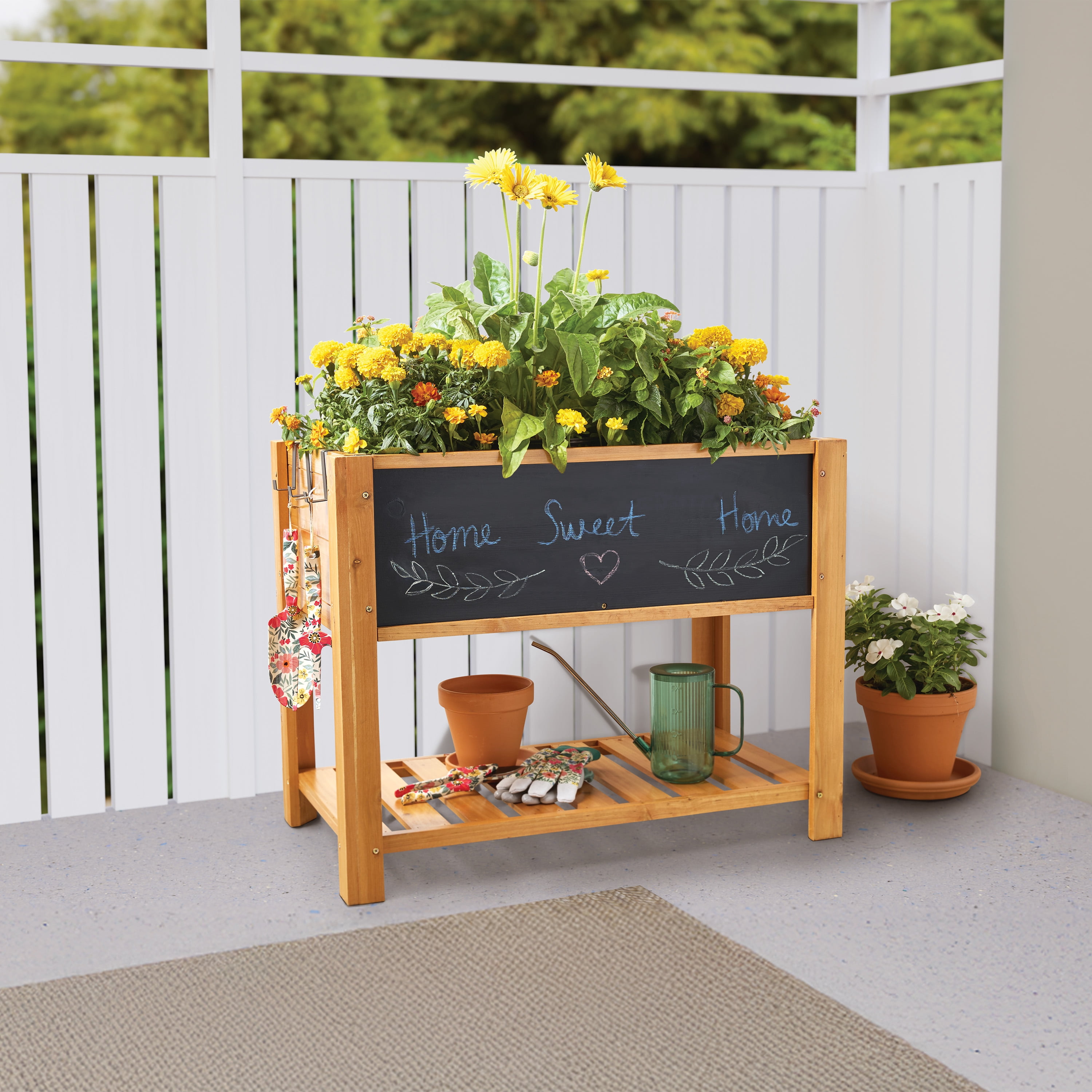 Expert Gardener Small Raised Bed for Veggies, Herbs & Flowers