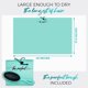thumbnail image 3 of Toalla para cabello rizado de microfibra Wrap THE PERFECT HAIRCARE, 3 of 6