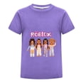 thumbnail image 1 of Playera Roblox para Ninas Niño, Camiseta de Algodón Infantil con Estilo de Videojuego, Ropa Casual para Uso Diario y Regalo, 1 of 4