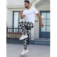 thumbnail image 4 of EKOUAER Men's Pajama Pants, Lightweight Loungewear, Comfy Jogger Sleep Pant Long Pj Bottoms with Drawstring & Pockets, 4 of 6