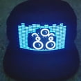 thumbnail image 2 of Light Up Sound Activated Baseball Cap DJ LED Flashing Hat With Detachable Screen For Man Woman, 2 of 6