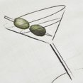 thumbnail image 2 of Bouclair Green Set of 20 Paper Napkins, 2 of 2