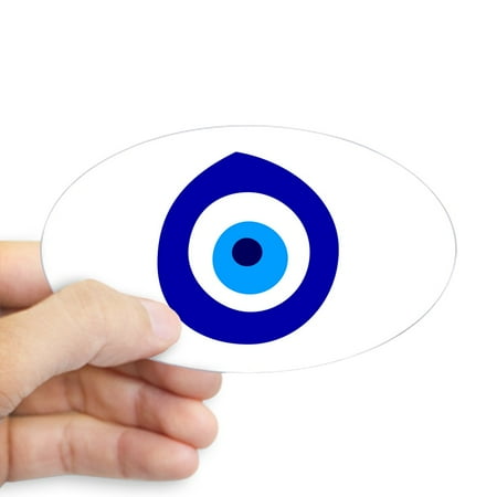 CafePress - Evil Eye Magic - Sticker (Oval)
