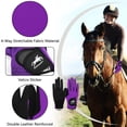 thumbnail image 4 of FINGER TEN Horse Riding Gloves Equestrian Women Kids Mesh Breathable Lightweight Color Pack, Comfortable Grip for Summer, 4 of 6