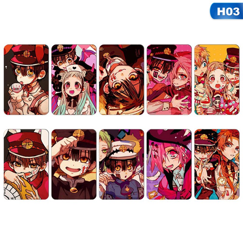akoada 2020 japanese anime toilet bound hanako kun manga photocard