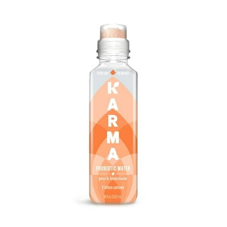 Karma Peach Lemonade Probiotic Water