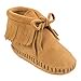 thumbnail image 3 of Minnetonka Fringe Bootie (Infant/Toddler),Tan,1 M US Infant, 3 of 4
