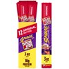 Slim Jim Savage Smoked Meat Sticks, Original Flavor, High Protein, 3.0 oz. (12-ct)