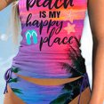 thumbnail image 4 of Birdeem Womens Printed Womens Conservative Split Swimsuit Womens Split Swimsuit Set, 4 of 12