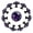 Multicolored 01, variant on 12 Pcs Cabinet Knobs Glowing Purple Jellyfish Seamless Pattern, Round Crystal Glass Drawer Dresser Wardrobe Handles Pulls Door Cupboard Hardware Knob with Screws for Home Kitchen