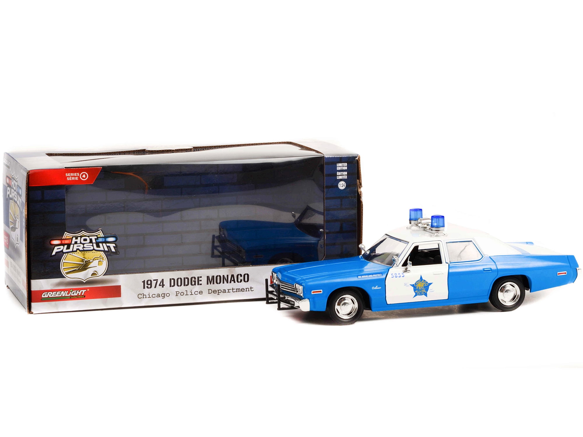 1974 Dodge Monaco Blue and White CPD 