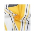 thumbnail image 4 of INSPIRE CHIC Women's Geometric Stripes Printed Scarf, Fashion Gauze Hairband Headscarf Neck Scarves Neckerchief 66.9x19.7" Yellow, 4 of 6