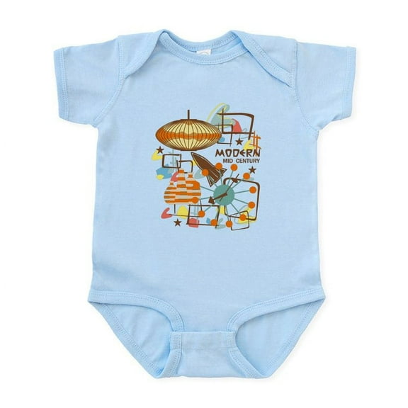 CafePress - MODERN Infant Bodysuit - Baby Light Bodysuit, Size Newborn - 24 Months