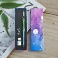 thumbnail image 5 of Yaoyar Home Supplies Clearance Star Glass Pen Set Pen Glass Dip Pen Stationery Gift Pen 10ml under $5, 5 of 6