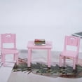 thumbnail image 3 of 3 Pcs Kids Table Chair Simulation Furniture Mini Chair Toy Children Desk Chair Set Furniture Model Chair Model Toy, 3 of 5
