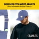 thumbnail image 4 of Gorra de béisbol Concept One Peanuts Snoopy Peek-a-Boo Blue, 4 of 6