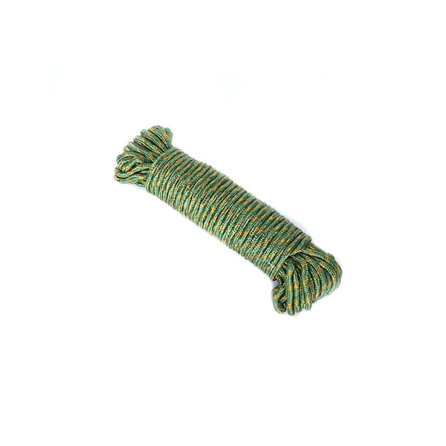Toystoory Tendedero a prueba de viento, cuerda de secado de ropa, cuerda de portátil para acampar, viajar, cuerda de cuerda multifuncional Almacenamiento y organización del hogar Verde Toystoory HA069592-01