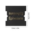 thumbnail image 2 of 5 Sheets Bible Index Tabs Bible Book Tabs Decorative Book Tabs Adhesive Bible Tabs for Studying, 2 of 3