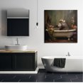 thumbnail image 3 of Stupell Industries Vintage Hippo Bathtub Animals & Insects Painting Gallery Wrapped Canvas Art Print Wall Art, 36 x 36, 3 of 8