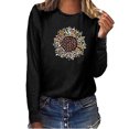 thumbnail image 1 of Ichuanyi Liquidación de mujeres Camiseta de manga larga de cuello redondo impreso para mujeres ICHUANYI WER2023082206487, 1 of 5