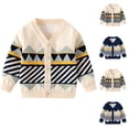 thumbnail image 1 of QIPOPIQ Unisex Boy' Girls' Cardigans Sweater V-neck Long Sleeve Button Soild Cotton Knit Sweaters Clearance, 1 of 4