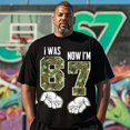 thumbnail image 2 of Big and Tall T Shirts Men Graphic Tee Shirt Short Sleeve Plus Size 6XL T0 5KPG W10, 2 of 8