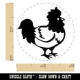 thumbnail image 2 of Proud Little Rooster Chicken Rubber Stamp for Scrapbooking Crafting Stamping - Mini 1/2 Inch, 2 of 7
