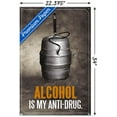 thumbnail image 3 of Alcohol - Anti-Drug Wall Poster with Push Pins, 22.375" x 34", 3 of 3