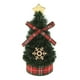 thumbnail image 5 of Mini Árbol de Navidad de 13 Cm | Pequeño Adorno Navideño Artificial Verde con Hojas de Eucalipto y Frutos Rojos | Bonita Decoración Festiva para Fiestas En Casa o En La Oficina, 5 of 6