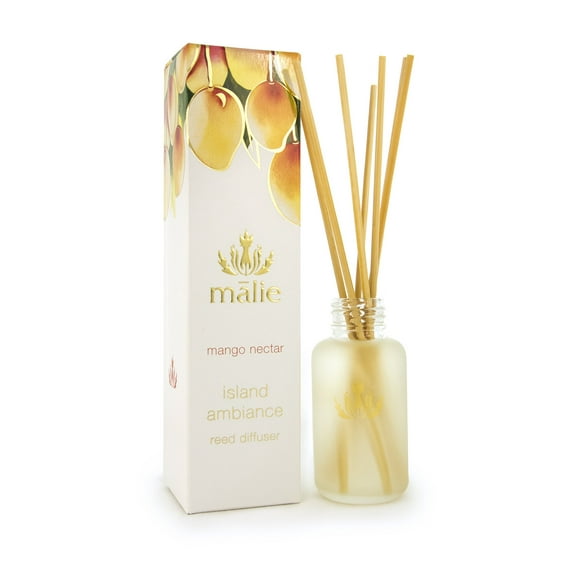 Malie Nectar de Mangue Ambiance le Diffuseur de Roseau Plongez dans l'Aromathérapie Hawaïenne