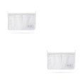 thumbnail image 4 of Bolsa de malla Moyic Organizador de refrigerador Doble compartimento Blanco 1 PC, 4 of 6