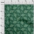 thumbnail image 2 of oneOone Cotton Poplin Twill Green Fabric Asian Paisley Sewing Craft Projects Fabric Prints By Yard 56 Inch Wide, 2 of 4
