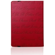 Universal Case Cover for 6inch Ereader for kobo for Kindle for Sony Ereader Embossed with Author Name
