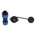 thumbnail image 4 of Aviation Plug Connector M16 X 1.5mm Thread Male Female Panel Metal Aviation Wire Connector Plug Assortment, 4 of 7