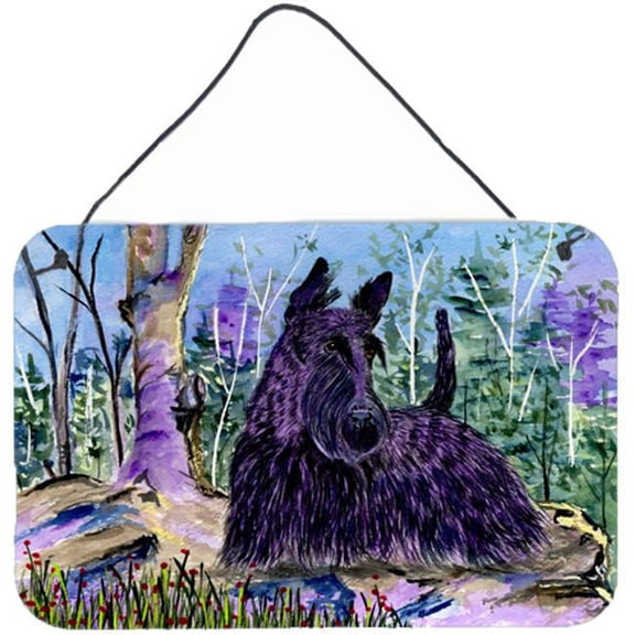 Scottish Terrier Indoor Aluminium Metal Wall Or Door Hanging Prints