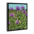 thumbnail image 2 of Stupell Industries Modern Ruby Throated Hummingbird & Beebalm Black Floating Frame Canvas Art, 17 x 21, by Sarah Waldron Kimball, 2 of 8