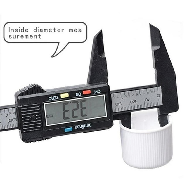 Calibre Digital Calibrador ElectróNico de material acero Inoxidable Impermeable MicróMetro Precisión 4 Measuring Modes Inch/Mm Conversion Sharpla Calibrador digital electrónico