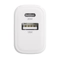 thumbnail image 6 of Powertek Ultra 20W USB-C PD + 18W USB-A Wall Charger, White, Dual Port Charging Block, Fast Charging Adapter, 6 of 6