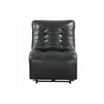 thumbnail image 4 of Global Furniture USA U6066 Blanche Charcoal Faux Leather 3PWR Sectional, 4 of 5