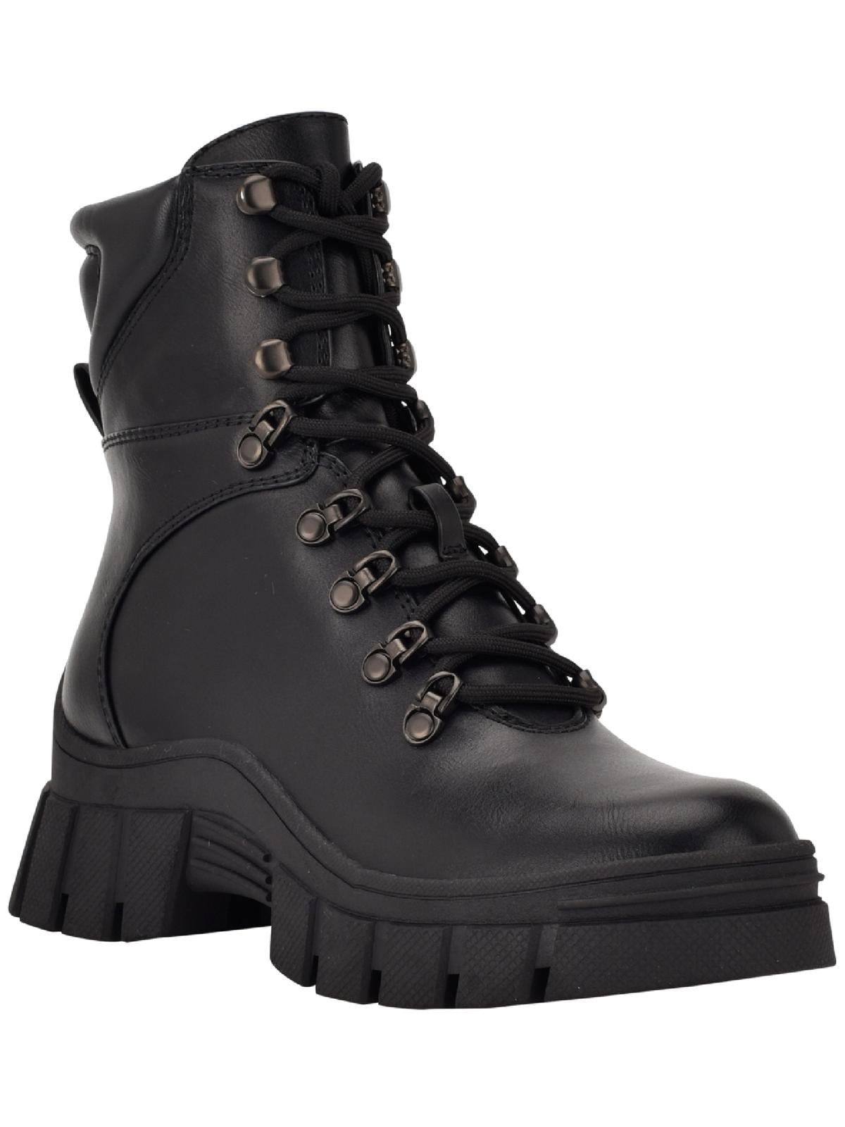 guess lug sole boots