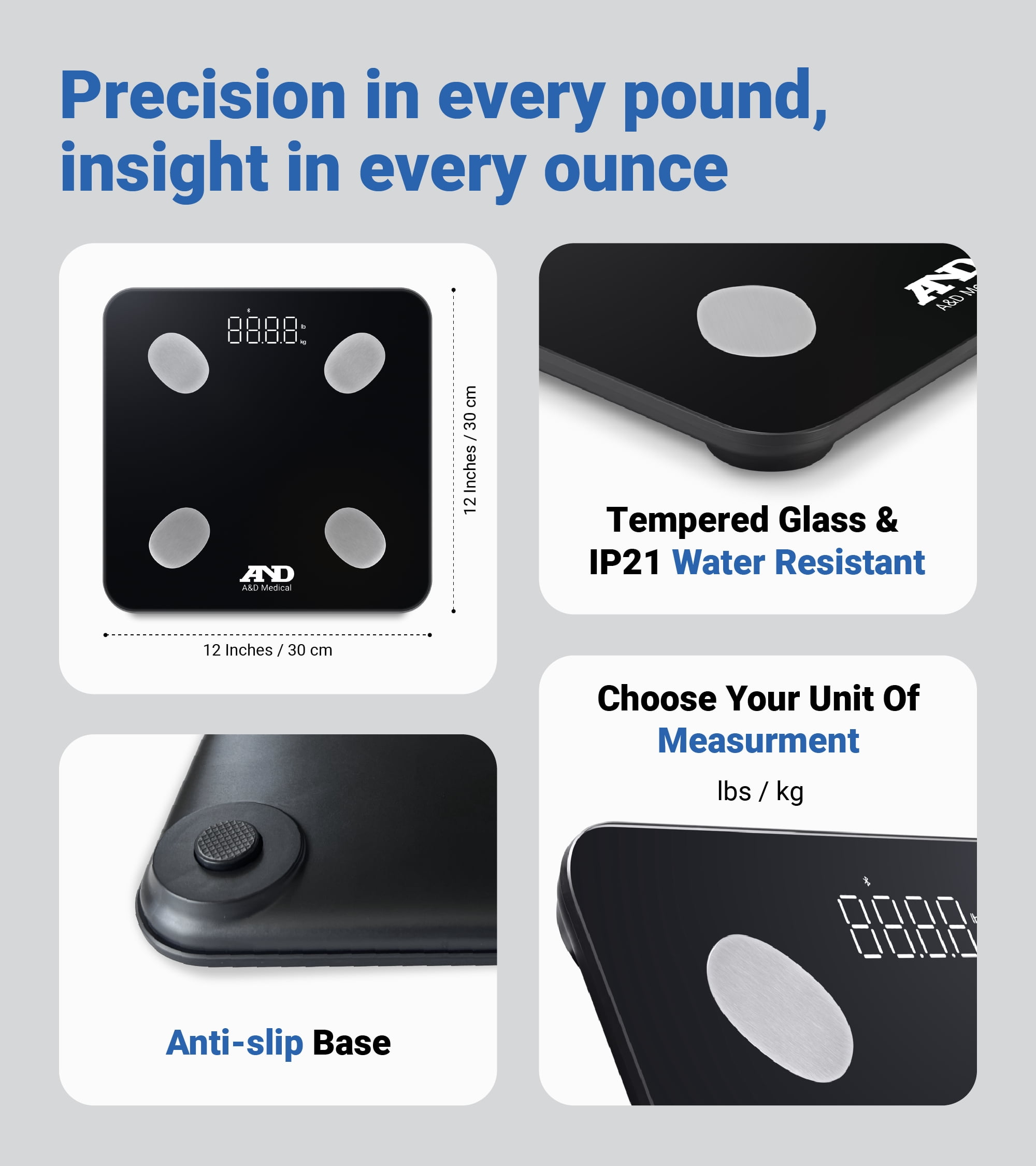 Body Composition Scale UC-450BLE with Bluetooth