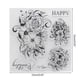 thumbnail image 2 of Flower Group Silicone Clear Seal Stamp DIY Scrapbooking Embossing Photo Album Decorative Paper Card Craft, 2 of 4