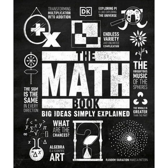 Pre-Owned The Math Book: Big Ideas Simply Explained (Hardcover) by DK