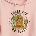 thumbnail image 3 of Teenage Mutant Ninja Turtles - There Are No Rules - Juniors Cropped Pullover Hoodie, 3 of 5