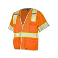 thumbnail image 2 of Kishigo Premium Brilliant Series® Breakaway Class 3 Vest 1552-1553b Orange XL, 2 of 5