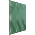 thumbnail image 2 of 19 5/8"W x 19 5/8"H Nexus EnduraWall Decorative 3D Wall Panel, Universal Pearl Metallic Sea Mist (Covers 2.67 Sq. Ft.), 2 of 6