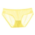 thumbnail image 3 of 2PC Womens Bikini Briefs Underwear Pack Low Waist Sheer Mesh Cute Seamless Panties Saving on Clearance, 3 of 8