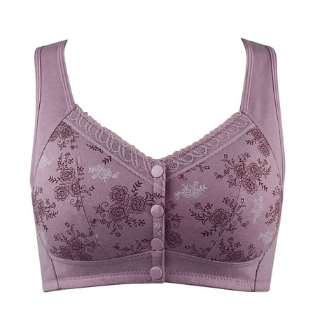 Siilsaa Women Sexy Lingerie Women s Passion for Comfort Lace Underwire Bra  Multiway Convertible Bra  Soft Lace Bra Purple 48