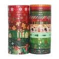 thumbnail image 1 of LCXmlly Waterproof Washi Tape Christmas Washi Tape Box Clear Pattern Printed Rich Non Fading Cuttable Shapes, 1 of 8