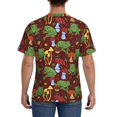 thumbnail image 2 of Naloa Frogs and Mushrooms Men's T-Shirt Sport T-shirt Men's Basic Tee Casual Men's Shirt, Round Neck, Short Sleeves - X-Large, 2 of 5